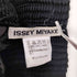 イッセイミヤケ ISSEY MIYAKE 90S 91SS 銀タグ ノーカラー プリーツ サイドスリット カーディガン レディース JPN:2